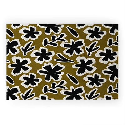 Alisa Galitsyna Florals On Olive Background Welcome Mat - Society6 6 Alisa Galitsyna Florals On Olive Background Welcome Mat - Society6 - Image 6