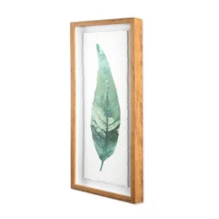 (Set Of 3) 28"x12" Framed Leaves Decorative Wall Art White - Threshold™ -Home Decor GUEST c5e9b8e6 0d03 4546 a2ff 5780b3b021fd
