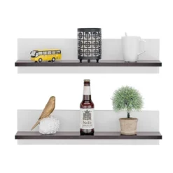 23.62" Set Of 2 Repose Display Photo Ledge Shelves - Danya B. -Home Decor GUEST c658181d 6db2 4adf b200 f94ae60c9d69
