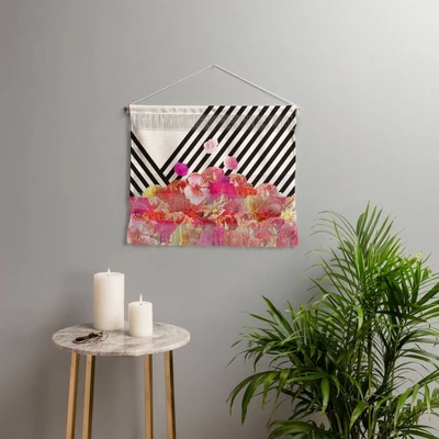 22"x16" Bianca Green Floraline Wall Hanging Landscape Tapestries Red - Deny Designs 1 22"x16" Bianca Green Floraline Wall Hanging Landscape Tapestries Red - Deny Designs