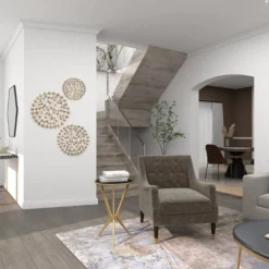 Set Of 3 Metal Starburst Wall Decors With Cutout Design - Olivia & May -Home Decor GUEST c705f766 808b 46ce 9918 1537c0f9a049