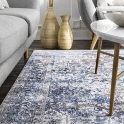 NuLOOM Vintage Lilah Medallion Area Rug -Home Decor GUEST c8815db2 29ad 4e22 8ba5 e45aaa06bd75