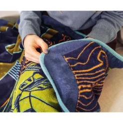 Silver Buffalo Halo UNSC Master Chief Micro Plush Fleece Throw Blanket | 50 X 60 Inches -Home Decor GUEST c8dcd7cc d726 42c0 be13 3a6e1bb6261b