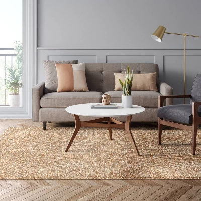 Viscose Cross Hatch Solid Rug - Project 62 2 Viscose Cross Hatch Solid Rug - Project 62 - Image 2