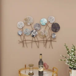 Modern Metal Floral Wall Decor - Olivia & May 34 Modern Metal Floral Wall Decor - Olivia & May -Home Decor GUEST ceb5dc88 99e4 45e8 9751 fc1b6f79d9a6