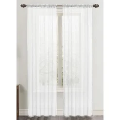 Celine Sheer Rod Pocket Curtain Panel 55in X 90in By Ramallah Trading -Home Decor GUEST ced9671c 5425 403c 94cb 54f9dccec7fa
