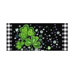 Evergreen Indoor Outdoor Doormat Bundle Set Of 5 - Frame And 4 Holiday Seasonal Inserts Valentine's Love Easter Tulips 4th Of July And St. Patricks -Home Decor GUEST d157793b 9476 40a1 98b5 83fb0bb9934d