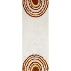 NuLOOM Dotty Half Sunset Shag Area Rug -Home Decor GUEST d53d290b 4011 4ffe 881d a83a52ade4e5