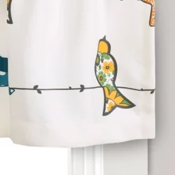 18"x52" Rowley Birds Light Filtering Valance - Lush Décor -Home Decor GUEST d543abad 278d 4685 be8e 7a7c48b537fb
