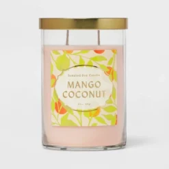 Glass Jar Mango Coconut Candle - Opalhouse™ 6 Glass Jar Mango Coconut Candle - Opalhouse™ -Home Decor GUEST d5df7935 c4d2 412c 8399 c3cca94db9a0