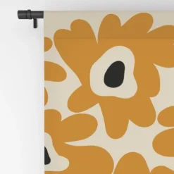 Miho Spring Summer Garden 84" X 50" Single Panel Blackout Window Curtain - Deny Designs -Home Decor GUEST d7217afc 6b6c 4b76 9224 5b4e5ca3c47a