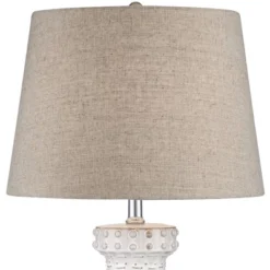 360 Lighting Helene Country Cottage Table Lamp 26" High Cream White Glaze Linen Tan Drum Shade For Bedroom Living Room Bedside Nightstand Office House 10 360 Lighting Helene Country Cottage Table Lamp 26" High Cream White Glaze Linen Tan Drum Shade For Bedroom Living Room Bedside Nightstand Office House -Home Decor GUEST d81bfeb2 1ed8 4f0a 8f76 676d2c772f35