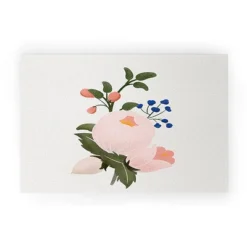 Showmemars Delicate Florals No2 Welcome Mat - Society6 -Home Decor GUEST d8a0430d 653a 440c af39 15f7ec658e0a