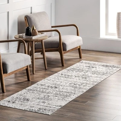 NuLOOM Lucci Machine Washable Aztec Area Rug 1 NuLOOM Lucci Machine Washable Aztec Area Rug