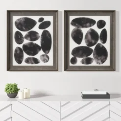 2pc Skipping Stones Geo UV Printed Shadowbox Wall Art Set Black - Madison Park 11 2pc Skipping Stones Geo UV Printed Shadowbox Wall Art Set Black - Madison Park -Home Decor GUEST db6df507 4685 4796 8504 320f03334ef1