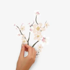 3D Embellishments Cherry Blossom Branch Peel And Stick Giant - RoomMates -Home Decor GUEST dbba3e61 3ea8 4064 be00 30710b09d172