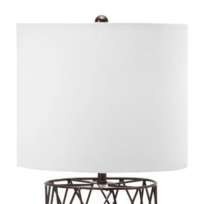 NuLOOM Kinsley 22" Iron Table Lamp 6 NuLOOM Kinsley 22" Iron Table Lamp - Image 6