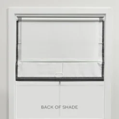 Exclusive Home Frontera 100% Blackout Roman Shade, 23"x64", Natural/Taupe -Home Decor GUEST e334256c 2bd4 477f 92b8 734160dae46a