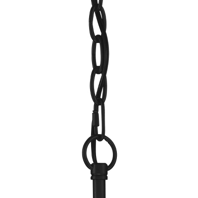 Possini Euro Design Carrine Black Silver Linear Pendant Chandelier 38 1/2" Wide Modern Clear Crystal 8-Light Fixture For Dining Room Kitchen Island 5 Possini Euro Design Carrine Black Silver Linear Pendant Chandelier 38 1/2" Wide Modern Clear Crystal 8-Light Fixture For Dining Room Kitchen Island - Image 5