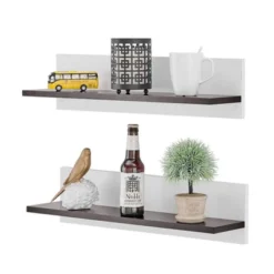 23.62" Set Of 2 Repose Display Photo Ledge Shelves - Danya B. -Home Decor GUEST e797e0c3 84b1 4f06 aeaa 0b508c620700