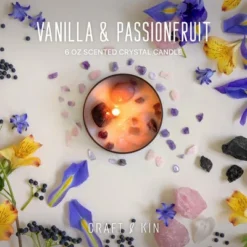 Craft & Kin Aromatherapy Crystal Scented Candles - 6 Oz -Home Decor GUEST e7a02f17 317c 49cb b7bd 548c99ea11a9