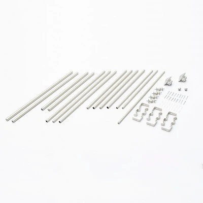 Kenney Mission 3/4" Decorative Bay Window Double Curtain Rod 1 Kenney Mission 3/4" Decorative Bay Window Double Curtain Rod