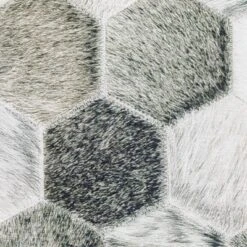 Marcel Geometric Block Animal Print Area Rug White/Gray - Captiv8e Designs -Home Decor GUEST e81eaf20 5c86 42da 8ae3 deccfdb32d74