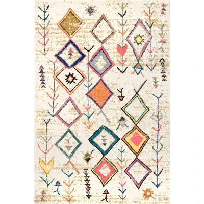 NuLOOM Vivian Moroccan Area Rug 6 NuLOOM Vivian Moroccan Area Rug - Image 6