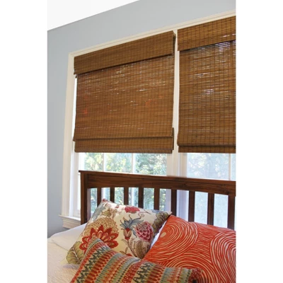 Radiance Cape Cod 43.5-in Cordless Maple Roman Shade 1 Radiance Cape Cod 43.5-in Cordless Maple Roman Shade
