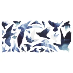 Birds In Flight Peel And Stick Giant Wall Decal - RoomMates -Home Decor GUEST ebb3c864 4e35 4126 9c1e 3e039601b07b