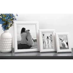 8" X 10" Kieva Tabletop Frame White - Kate & Laurel All Things Decor -Home Decor GUEST edf94ecb 44dd 420a 93e1 2ae93cc368cf