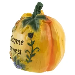 Northlight 7" Orange "Welcome Harvest" Pumpkin Fall Tabletop Decoration 7 Northlight 7" Orange "Welcome Harvest" Pumpkin Fall Tabletop Decoration -Home Decor GUEST ef01d690 6c14 4f44 ac82 7b6136f1f399