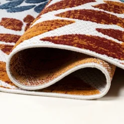 Crisantemo Floral Indoor/Outdoor Area Rug - JONATHAN Y -Home Decor GUEST f1451c0c e20d 4cb3 97a5 92acd21373a8