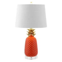 23" Pineapple Classic Vintage Ceramic LED Table Lamp LED Light Bulb (Includes LED Light Bulb) - JONATHAN Y 14 23" Pineapple Classic Vintage Ceramic LED Table Lamp LED Light Bulb (Includes LED Light Bulb) - JONATHAN Y -Home Decor GUEST f68ee757 7fd5 4d9a b874 4ab7f5c6c85d