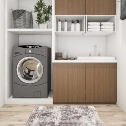 World Rug Gallery Distressed Traditional Anti-Fatigue Standing Mat -Home Decor GUEST f93f6553 724c 41de b230 b25679412da1