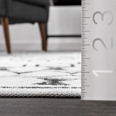 NuLOOM Noa Machine Washable Moroccan Area Rug 2 NuLOOM Noa Machine Washable Moroccan Area Rug - Image 2