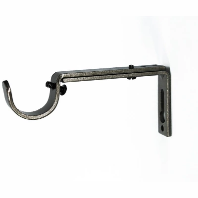 Linen Avenue Cut Acrylic Single And Double Window Curtain Rod Set 5 Linen Avenue Cut Acrylic Single And Double Window Curtain Rod Set - Image 5