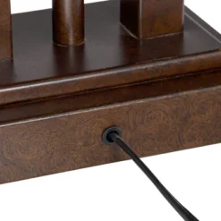 Possini Euro Design Possini Euro Deacon Bronze Gooseneck Lamps With USB And Outlet Set Of 2 -Home Decor GUEST fcd1b0d9 a305 4267 a4f9 4bc9ccc87eab