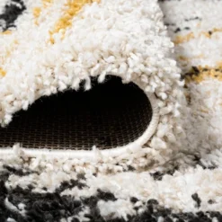 Nova Modern Bold Strie' Shag Area Rug - JONATHAN Y -Home Decor GUEST fcdd1385 74a0 40f6 9c44 18ec7bf2f941