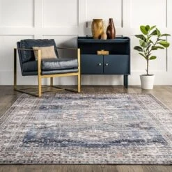 NuLOOM Drina Distressed Machine Washable Area Rug -Home Decor GUEST ff259975 758a 44ce 92b1 510c399faaa1